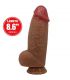 PRETTY LOVE ACHILLE DILDO ULTRA REALaSTICO 22 CM