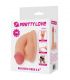 PRETTY LOVE WILDON DILDO ULTRA REALaSTICO Y ELaSTICO 10 CM NATURAL