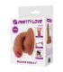 PRETTY LOVE WARNELL DILDO ULTRA REALaSTICO Y ELaSTICO 95 CM MULATO
