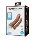 PRETTY LOVE GORAN DOBLE DILDO REALaSTICO NATURAL MULATO
