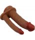 PRETTY LOVE HULBERT DOBLE DILDO REALaSTICO CON VIBRACIaN MULATO