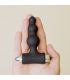 ROCKS OFF PETITE SENSATIONS BUBBLES PLUG ANAL VIBRADOR NEGRO