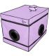 SECRET DOME KINK CLUB LA NICHE CABINA MORADO