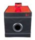 SECRET DOME KINK CLUB LA NICHE CABINA NEGRO ROJO
