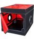 SECRET DOME KINK CLUB LA NICHE CABINA NEGRO ROJO