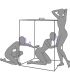 SECRET DOME KINK CLUB CABINA SCANDALE MORADO