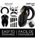 ADDICTED TOYS LOCKED OBSIDIAN HOLD JAULA PARA PENE TALLA M