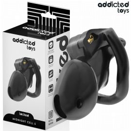 ADDICTED TOYS LOCKED MINDNIGHT CELL JAULA PARA PENE TALLA S 48 CM
