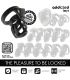 ADDICTED TOYS LOCKED GILDEN CAGE JAULA PARA PENE DE SILICONA 85 CM