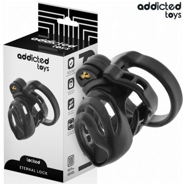 ADDICTED TOYS LOCKED ETERNAL LOCK JAULA PARA PENE 9 CM