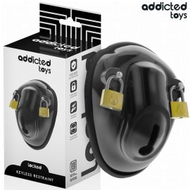 ADDICTED TOYS LOCKED KEYLESS RESTRAINT JAULA PARA PENE 115 CM