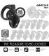 ADDICTED TOYS LOCKED SEALED CRYPT JAULA PARA PENE 8 CM