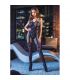 CALEXOTICS SCANDAL BODY DE ENCAJE NEGRO CON TIRANTES TALLA aNICA