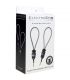 ELECTRASTIM ELECTRALOOPS E STIM ANILLOS METaLICOS AJUSTABLES PARA EL PENE