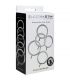 ELECTRASTIM ELECTRARINGS ANILLOS METaLICOS PARA EL PENE PACK 5