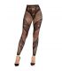 LEG AVENUE MALLAS SIN PIE DE ENCAJE Y TRANSPARENCIA NEGRO