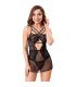 LIVCO CORSETTI FASHION CIELO LC 20211 CAMISA TANGA NEGRO S M