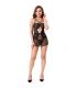 LIVCO CORSETTI FASHION CIELO LC 20211 CAMISA TANGA NEGRO S M