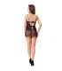 LIVCO CORSETTI FASHION CIELO LC 20211 CAMISA TANGA NEGRO S M