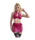 SUBBLIME 957605 CONJUNTO SUJETADOR Y FALDA DE CUERO ROJO S M