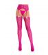 LEG AVENUE MEDIAS DE CORAZaN CON LIGAS MAGENTA