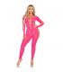 LEG AVENUE BODYSTOCKING ROSA CON ESPALDA ABIERTA TALLA aNICA
