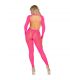 LEG AVENUE BODYSTOCKING ROSA CON ESPALDA ABIERTA TALLA aNICA