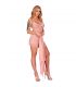 LIVCO CORSETTI FASHION HYEONA 1710 BABYDOLL TANGA ROSA S