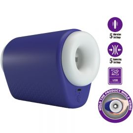 PRETTY LOVE DJ LADY MASTURBADOR MASCULINO CON VIBRACIaN 5 CONFIGURACIONES MORADO