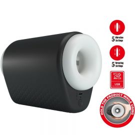 PRETTY LOVE DJ GIRL MASTURBADOR MASCULINO CON VIBRACIaN 5 CONFIGURACIONES NEGRO