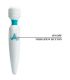 PRETTY LOVE CLOUD VIBRADOR WAND 7 VIBRACIONES BLANCO