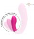 INTENSE JANET ESTIMULADOR Y VIBRADOR DUAL EN FORMA DE U CON CONTROL REMOTO ROSA