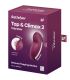 SATISFYER TAP CLIMAX 2 VIBRADOR ESTIMULADOR ROJO