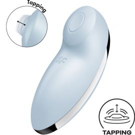 SATISFYER TAP CLIMAX 2 VIBRADOR ESTIMULADOR AZUL