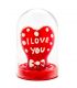 CONDOMERIE PRESERVATIVO DECORATIVO PINTADO A MANO CORAZaN TE AMO MODELO 1
