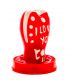 CONDOMERIE PRESERVATIVO DECORATIVO PINTADO A MANO CORAZaN TE AMO MODELO 1