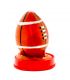 CONDOMERIE PRESERVATIVO DECORATIVO PINTADO A MANO PELOTA DE RUGBY