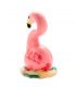 CONDOMERIE PRESERVATIVO DECORATIVO PINTADO A MANO FLAMENCO ROSA