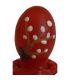 CONDOMERIE PRESERVATIVO DECORATIVO PINTADO A MANO HUEVO DE PASCUA ROJO