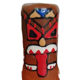 CONDOMERIE PRESERVATIVO DECORATIVO PINTADO A MANO TaTEM TIKI 01