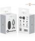 INTENSE PLUG ANAL 10 VIBRACIONES METAL CON CONTROL REMOTO M
