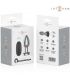 INTENSE PLUG ANAL 10 VIBRACIONES METAL CON CONTROL REMOTO L
