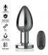 INTENSE PLUG ANAL 10 VIBRACIONES METAL CON CONTROL REMOTO L