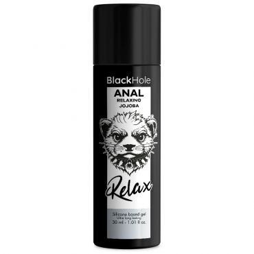 BLACK HOLE ANAL RELAXING CON JOJOBA BASE SILICONA 30 ML