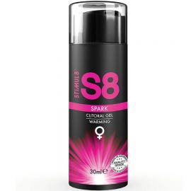 STIMUL8 S8 SPARK GEL STIMULADOR DE CLaTORIS EFECTO CALOR 30 ML