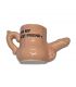 DIABLO PICANTE a IMaN TAZA CERaMICA CON PENE EN RELIEVE aFOR MY BEST FRIENDa