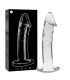 NEBULA SERIES BY IBIZA MODELO 19 DILDO CRISTAL TRANSPARENTE 185 CM O 4 CM