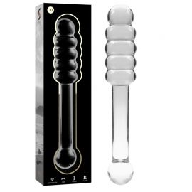 NEBULA SERIES BY IBIZA MODELO 20 DILDO CRISTAL TRANSPARENTE 205 CM O 3 CM