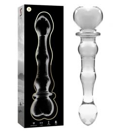 NEBULA SERIES BY IBIZA MODELO 21 DILDO CRISTAL TRANSPARENTE 205 CM O 35 CM