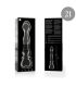 NEBULA SERIES BY IBIZA MODELO 21 DILDO CRISTAL TRANSPARENTE 205 CM O 35 CM